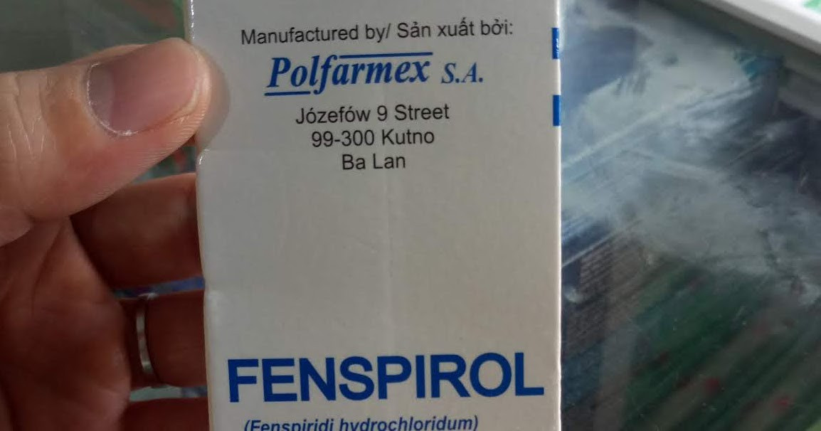 Sau Pneumorel, thuoc ho Fenspirol tiep tuc bi thu hoi vi chua chat nay