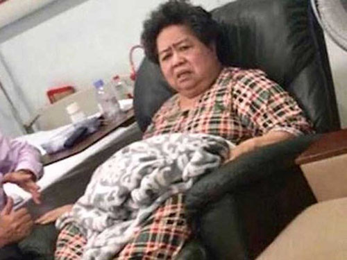 Bà Phấn luôn trong tình trạng khó tiếp xúc, hỏi không nói, gây khó khăn cho quá trình điều tra.