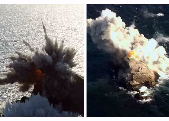 Các cuộc bắn thử chính xác tuyệt đối của đạn phản lực KN-09 càng bổ sung bằng cứ chứng minh rằng pháo phản lực KN-09 của Triều Tiên là loại có điều khiển, chính xác cao.