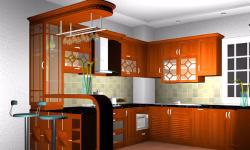 Tủ bếp nhiều màu sắc đang lên ngôi.