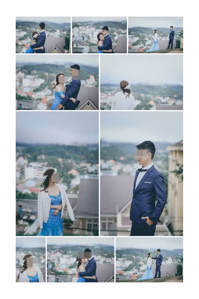 Theo lời kể của phó nháy nữ Hồng Vy, việc cô phải chia sẻ album ảnh cưới vừa rồi và câu chuyện của mình lên mạng chỉ là do bất đắc dĩ. Vy nhận lời chụp ảnh cưới cho cặp đôi B và P qua sự giới thiệu của chị H - vốn là một vị khách Vy từng chụp ảnh cho trước đây. Vốn là chỗ quen biết với chị H nên khi nhận chụp ảnh cho B và P, Hồng Vy đã rất thoải mái và không làm hợp đồng cũng như không nhận tiền đặt cọc. Phía chị H và cô dâu chú rể chi trả tiền chi phí cho Vy cùng mọi người lên Đà Lạt để chụp ảnh.