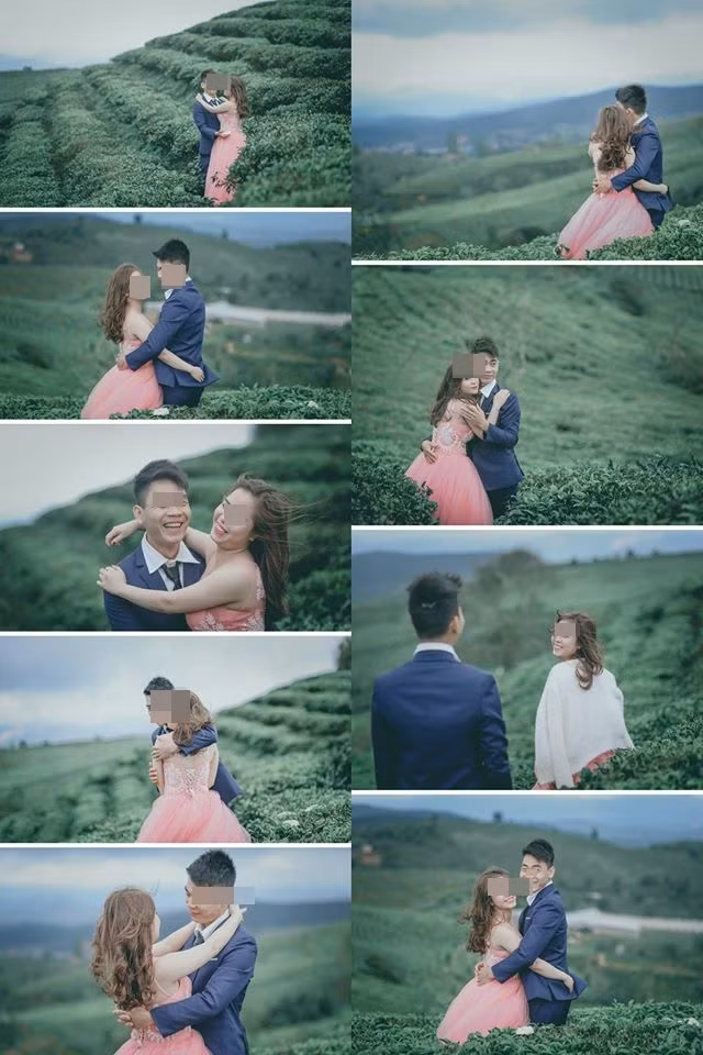 Hồng Vy cho biết cô đã trả đầy đủ 1600 file ảnh gốc và 1600 file ảnh đã chạy màu cho cô dâu, chú rể đúng thời gian giao hẹn. Toàn bộ album trị giá 10,5 triệu đồng nhưng hiện Vy vẫn chưa nhận được một đồng nào. Chưa kể sau khi nhắn tin cho chú rể cô còn bị mắng là "ảnh chụp xấu", "người chụp không có tâm".