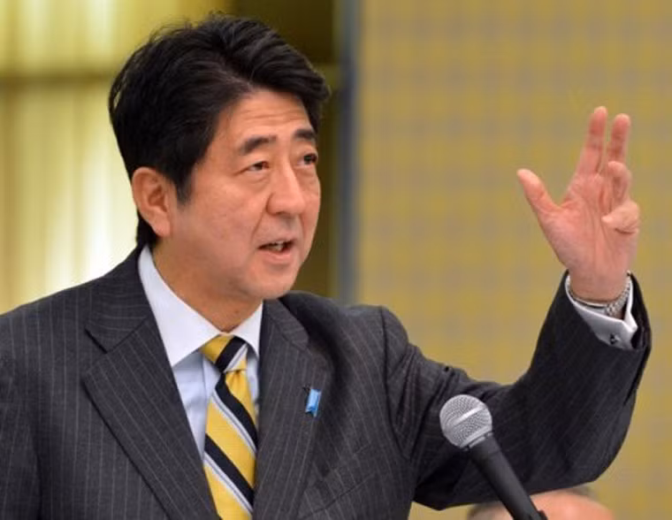 Thủ tướng Nhật Bản, ông Shinzo Abe.