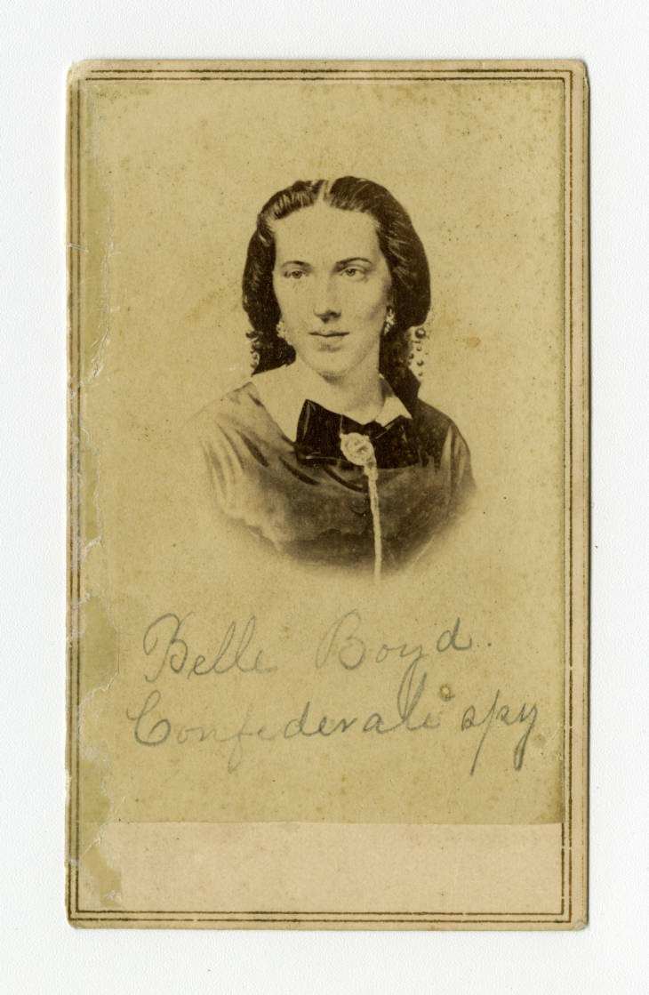 Với những tin tức quân sự bí mật thu thập được, nữ điệp viên Boyd cung cấp chúng cho Tướng Thomas Jonathan Jackson của phe Liên minh. Nhờ vậy, Tướng Jackson có những thông tin quan trọng của kẻ địch từ đó có những kế sách hoàn hảo.