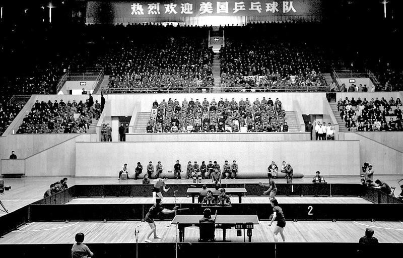 Lời mời này được chính phủ Trung Quốc đưa ra sau khi các cầu thủ bóng bàn nước này giành được chiến thắng trong giải bóng bàn thế giới ở Nagoya, Nhật Bản.