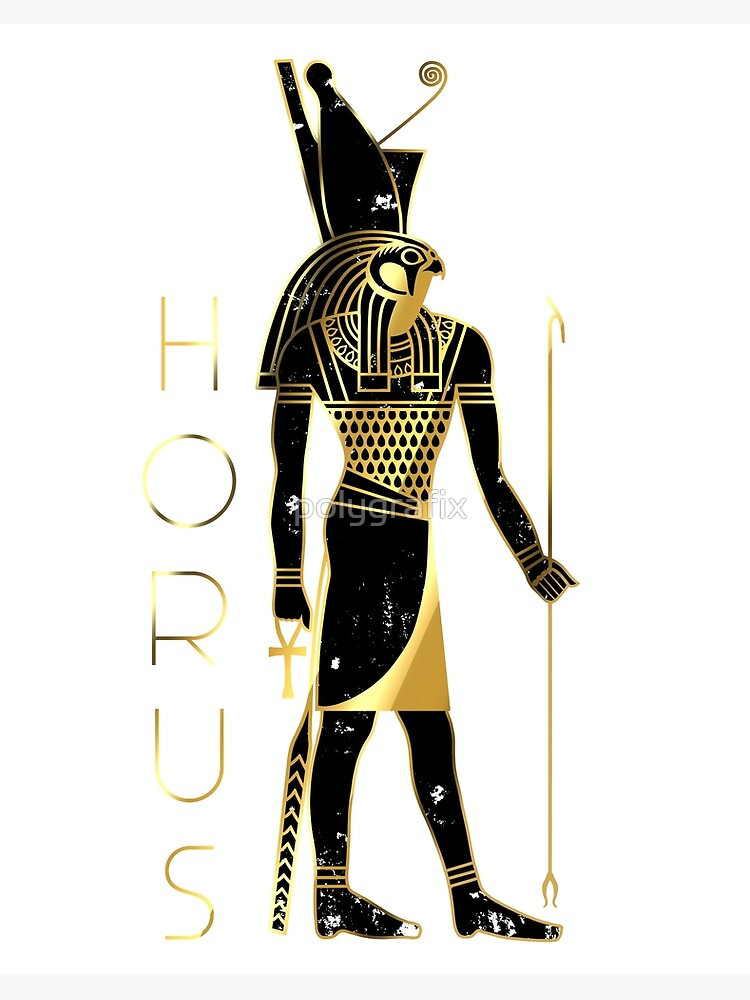Horus là con trai của thần Osiris và Isis. Chính vì vậy, vị thần này được thừa hưởng sức mạnh và khả năng phi thường.