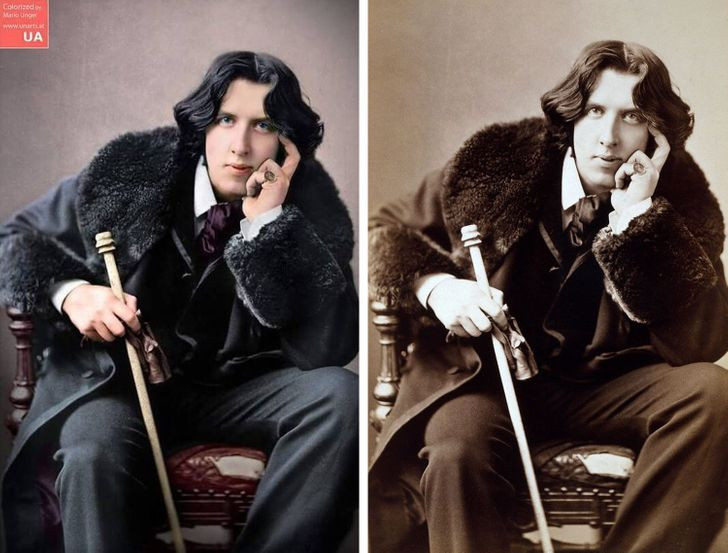Nhà văn nổi tiếng người Ireland Oscar Wilde năm 1880.
