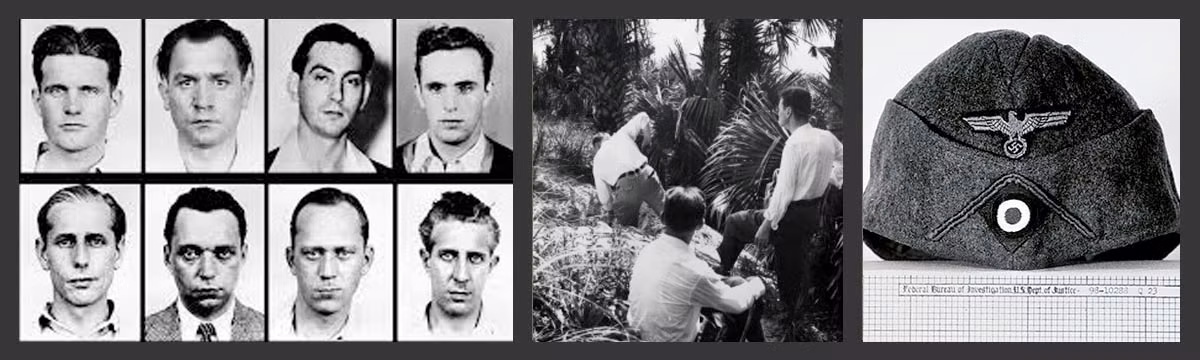 Tại trụ sở của FBI, Dasch khai ra toàn bộ kế hoạch tấn công Mỹ của phát xít Đức. Không những vậy, điệp viên này còn tiết lộ thông tin giúp Mỹ bắt được tất cả số gián điệp còn lại của Đức khi họ chưa kịp hành động.