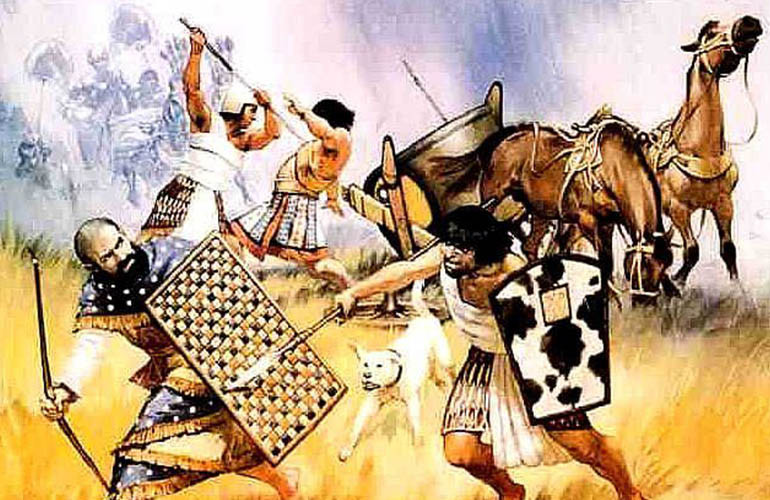 Theo các nhà nghiên cứu, người Hyksos xâm chiếm và thống trị phần lớn vùng hạ Ai Cập từ năm 1638 trước Công nguyên - 1530 trước Công nguyên.