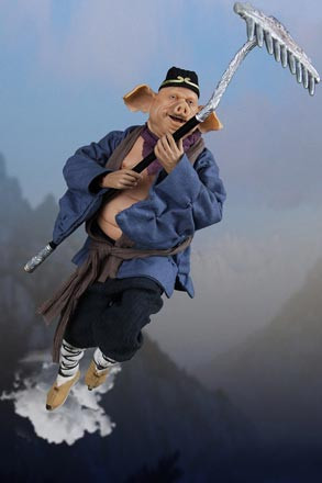 Bảo khí của Trư Bát Giới do Thái Thượng Lão Quân tự tay luyện ra với nguyên liệu là băng thiết.