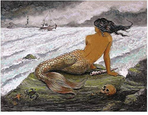 Do vậy, họ không thể bay lượn trên bầu trời như trước. Các Siren quyết định sống trên các mỏm đá ngoài biển. Theo thời gian, họ trở thành những nàng tiên cá.