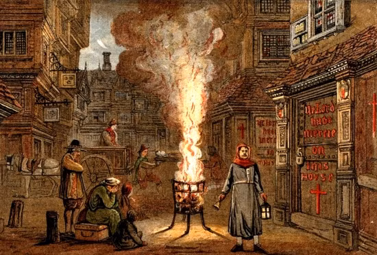 Phải đến thế kỷ 14, vua Edward II của Anh ban hành luật cấm vứt rác ra đường thì tình hình mới trở nên tốt hơn.