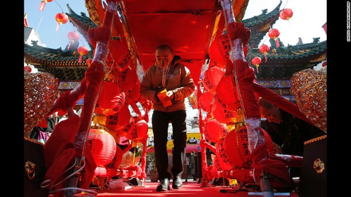 Theo số liệu thống kê của Bộ văn hóa Trung Quốc, 119 quốc gia tổ chức lễ hội để đón mừng năm mới âm lịch.