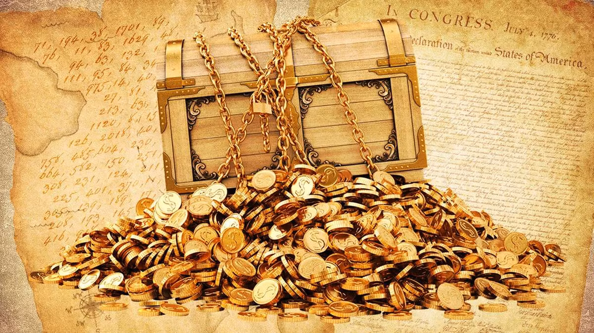 Nội dung của mật mã trên là: "Tôi đã đặt nó ở một bang vùng Bedford - cách trung tâm Buford khoảng bốn dặm, trong một cái hầm cách sáu bàn chân tính từ mặt đất...".