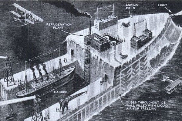 Ông Pyke dự định đóng một siêu tàu sân bay dài hơn 609m, rộng hơn 91m và nặng 2 triệu tấn.