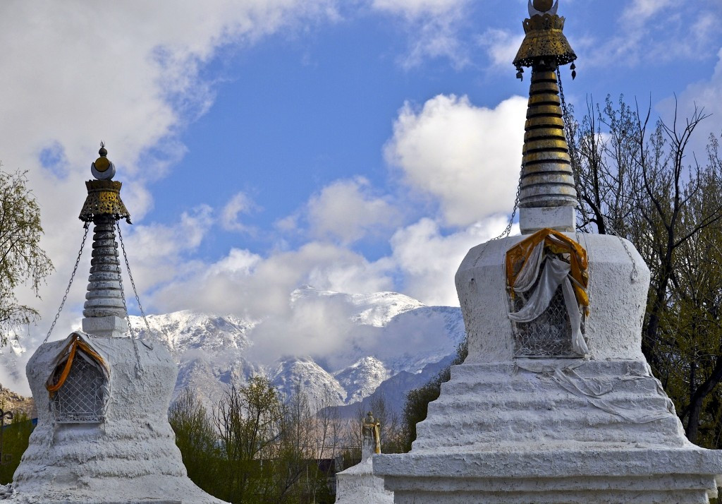 Ngay cả các bức tường ở cổng vào cho đến thảm, mái che, rèm cửa, mái nhà... đều là những tác phẩm nghệ thuật góp phần truyền tải văn hóa và tôn giáo độc đáo của người Tây Tạng.