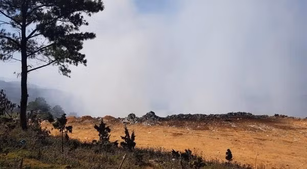 Chay bai rac Cam Ly, Da Lat chim trong khoi bui hoi thoi-Hinh-3