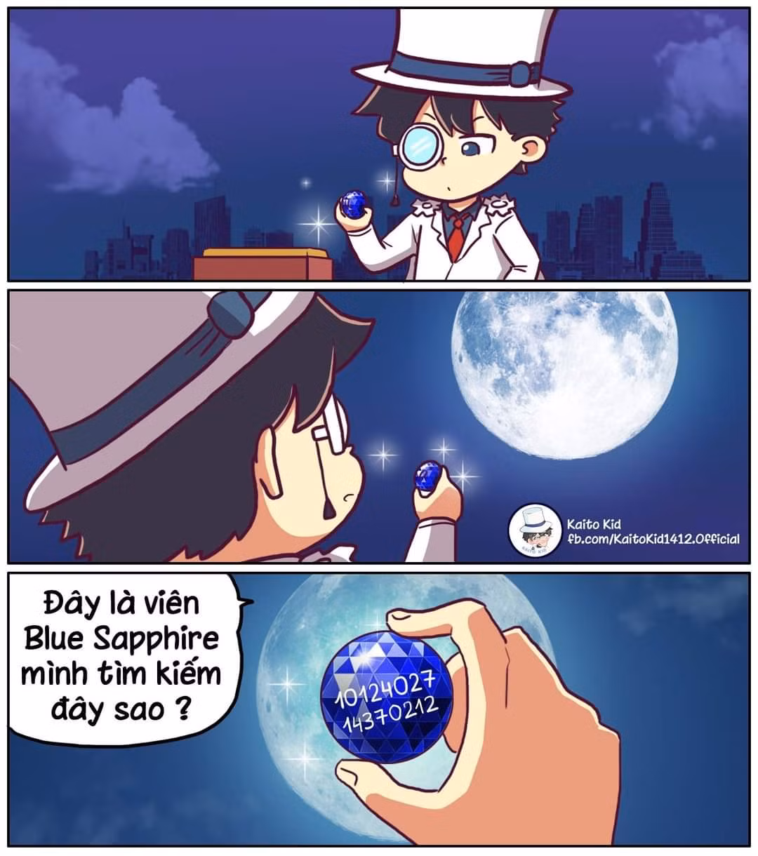 Thi sinh “lech tu” de thi mon Ngu van do tin theo Kaito Kid-Hinh-3