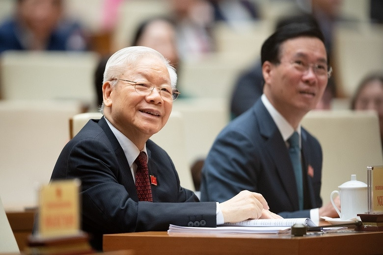 Kỳ họp thứ 5 Quốc hội khóa XV thành công tốt đẹp, tiếp tục có đổi mới, sáng tạo Ky hop thu 5 Quoc hoi khoa XV thanh cong tot dep, tiep tuc co doi moi, sang tao