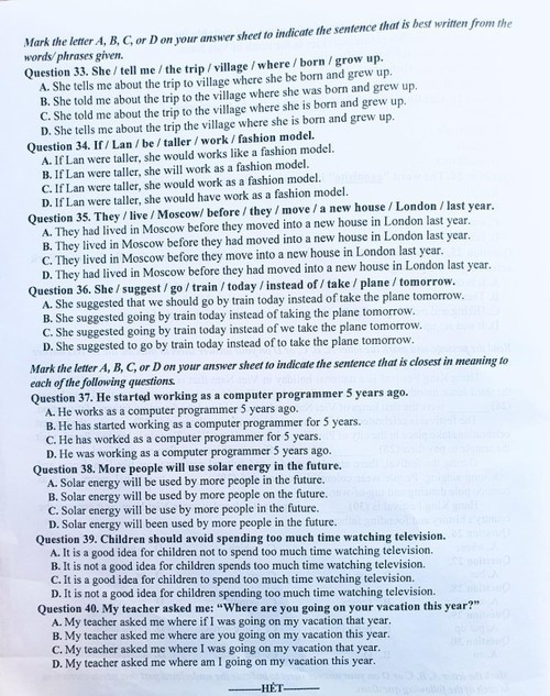 Goi y dap an mon Tieng Anh thi vao lop 10 cua Ha Noi-Hinh-7