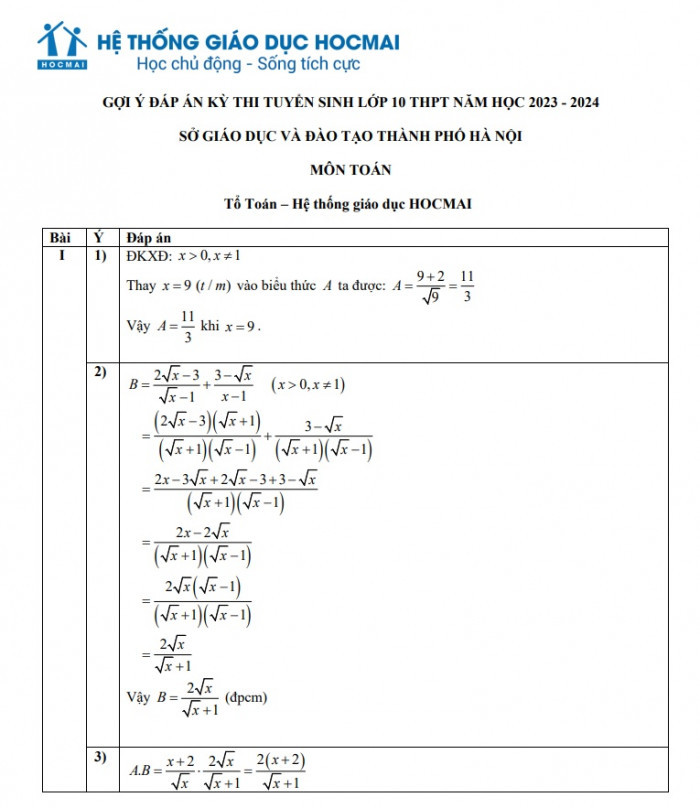 Đáp án môn Toán lớp 10 tại Hà Nội năm 2023 - Hình 8 Dap an mon Toan lop 10 tai Ha Noi nam 2023-Hinh-8
