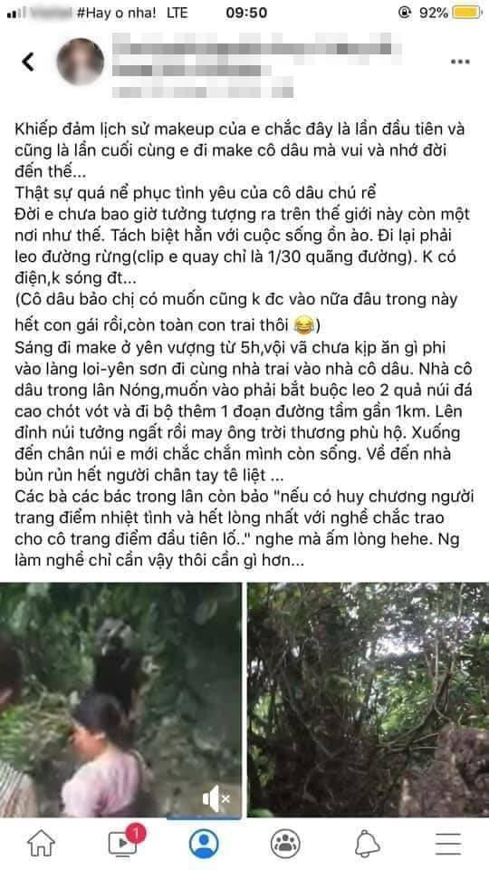 Dam cuoi dac biet o vung nui nhan duoc hang chuc nghin luot like