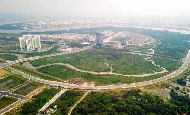 Nguoi dan khu 4,3 ha Thu Thiem duoc boi thuong dat o dau?