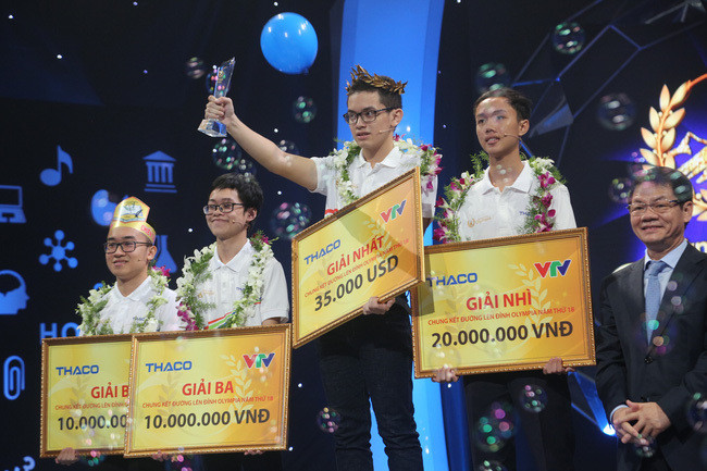 Trường top đầu "săn đón" thí sinh Đường lên đỉnh Olympia Truong top dau