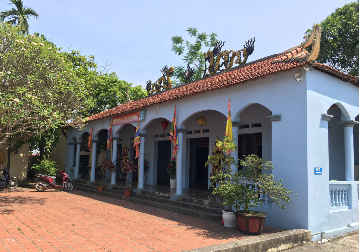 Chùa Nga Hoàng vẫn được chăm nom bởi các phật tử