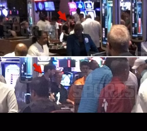 Messi thoải mái đi đánh bạc ngay trước giờ tuyên án. Vào hôm 6.7, tiền đạo Lionel Messi đã bị tòa án Barcelona tuyên phạt 21 tháng tù treo vì tội trốn thuế. Đồng thời, anh cũng bị buộc phải nộp khoản tiền phạt lên tới 2 triệu euro. Đáng chú ý, ngay trong buổi sáng cùng ngày hầu tòa, Messi đã bị bắt gặp đang đánh bạc ở trong sòng bài thuộc khu resort Atlantic tại quần đảo Bahamas.