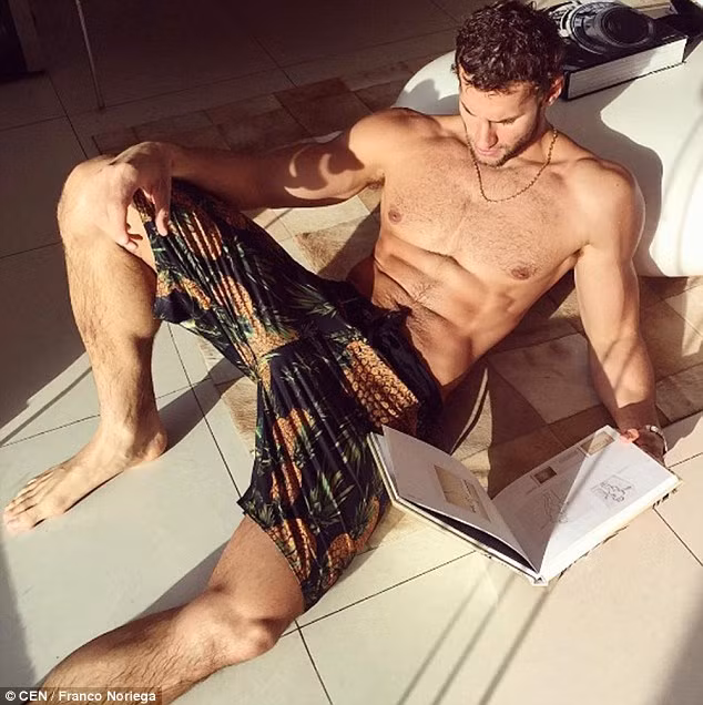 Nhờ có quãng thời gian làm người mẫu nên Franco Noriega sở hữu thân hình không thể hoàn hảo hơn, cơ bụng 6 múi, làn da nâu rắn chắc và gương mặt điển trai của anh chàng làm nhiều chị em phải thổn thức. Để có thể giữ vóc dáng và đường nét thể hình ấn tượng như vậy là do anh chàng chăm chỉ ăn kiêng và tập gym. Với mong muốn từ kiến thức và kinh nghiệm của chính mình, Franco đã mở cửa hàng đồ ăn "tốt cho sức khỏe" và thu hút nhiều sự chú ý.