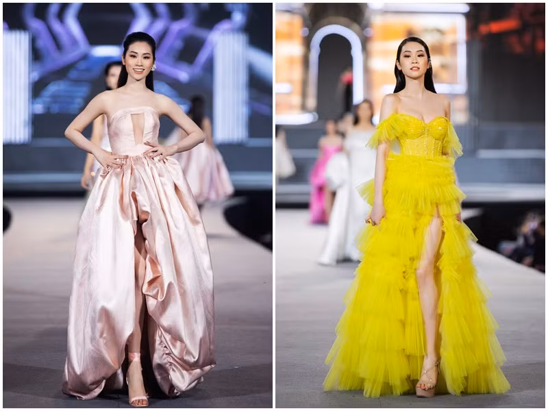 Nguyễn Thùy Linh lọt top 5 Người đẹp thời trang. Nữ sinh Học viện Ngoại giao sinh năm 2000, cao 1m73.