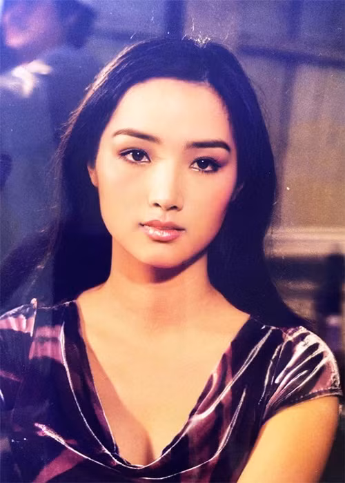 Hoa hậu Giáng My đóng nhiều bộ phim như: "Người đẹp đêm trăng", "Yêu nàng hoa hậu", "Sài Gòn trong trái tim em", "Hoa hậu mồ côi", "Truy lùng băng quỷ gió"...Những năm gần đây, cô ít tham gia hoạt động nghệ thuật để tập trung kinh doanh. Ảnh: FBNV