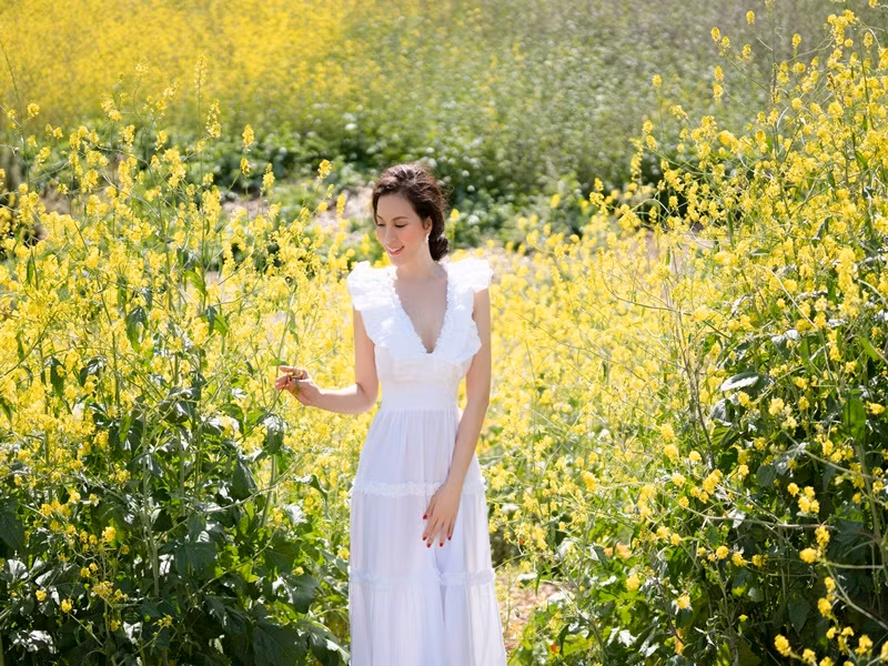 Thanh Mai rất “mê” tập thể dục. Đi đâu cô cũng mang theo đôi tạ tay để chủ động tập luyện mọi lúc, mọi nơi.