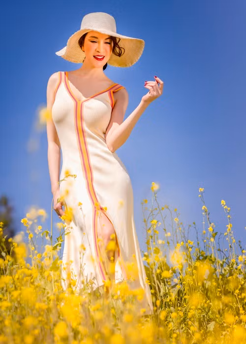 Mới đây, “nữ hoàng ảnh lịch” khoe bộ ảnh du lịch ở Mỹ.