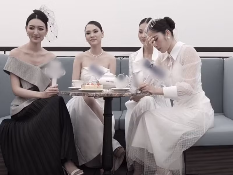 Khi thực hiện các thử thách Người đẹp du lịch, Nam Em gặp vấn đề về sức khỏe. Ảnh chụp màn hình