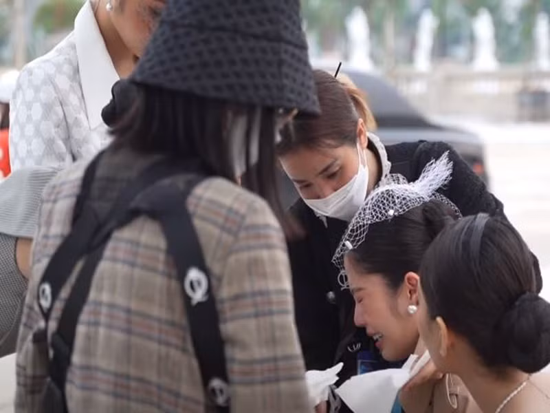 Hiện tại, thành tích của Nam Em là top 5 Người đẹp tài năng. Ảnh chụp màn hình