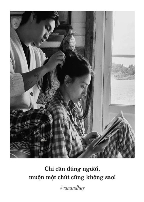 Đôi uyên ương cho rằng chỉ cần đúng người, muộn một chút cũng không sao.