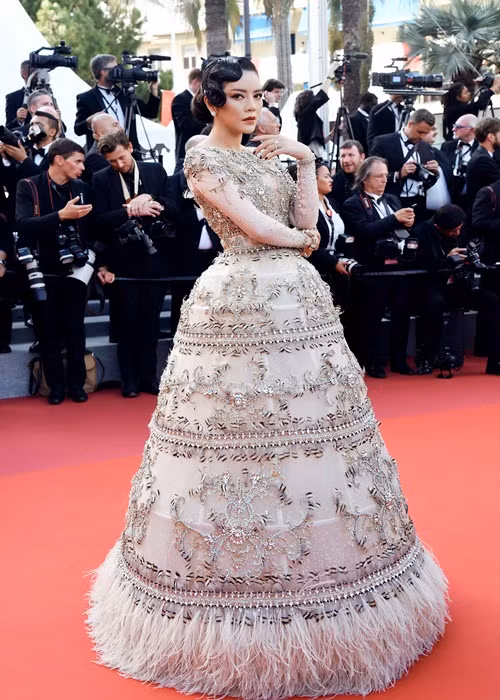 Lần nào, hình ảnh của Lý Nhã Kỳ trên thảm đỏ Cannes luôn đúng chừng mực, sang trọng và đẳng cấp.