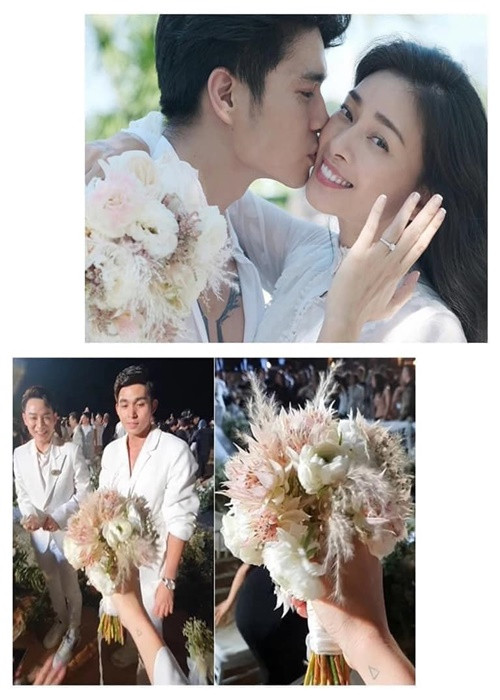 Hồi năm 2019, Jun Phạm là người giật được hoa cưới rồi đưa Ngô Thanh Vân. Anh nhắn nhủ nàng đả nữ: "Hạnh phúc của mình phải đấu tranh giành lấy". Không thể từ chối tấm lòng của Jun Phạm, Ngô Thanh Vân nhận hoa cưới. Cô chia sẻ: "Đi làm thì mình chủ động lắm. Chứ tình yêu thì thôi thua. Thôi vì cái lộc nên năm mới nhất quyết giật coi có được may mắn không nhá”. Khi cầu hôn Ngô Thanh Vân, Huy Trần đã khéo chọn bó hoa giống hoa cưới nàng đả nữ bị “ép” lấy.