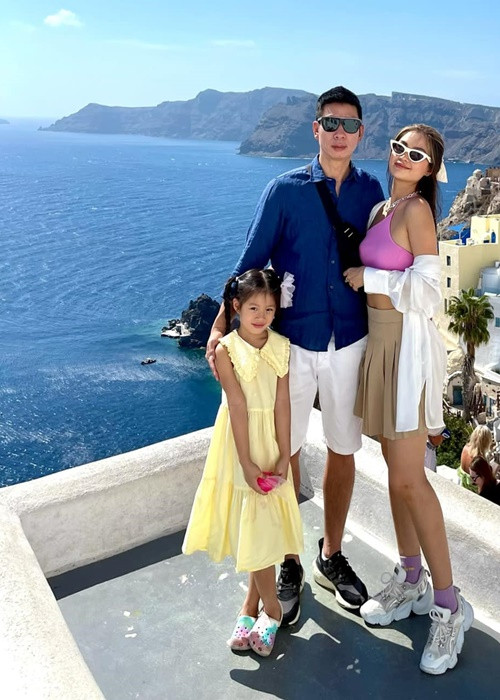 Ông xã của Diễm Trang giúp vợ nhiều trong việc định hướng cuộc sống, những vướng mắc trong công việc hay mối quan hệ bên ngoài xã hội.