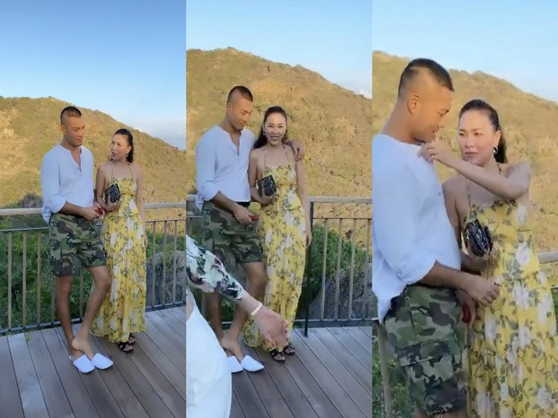 Năm 2020, Doãn Tuấn vướng nghi vấn hẹn hò Quỳnh Thư sau khi cả hai tỏ ra khá thân thiết trong chuyến du lịch cùng Ngọc Trinh và Vũ Khắc Tiệp. Quỳnh Thư cho biết, mối quan hệ giữa cô và Doãn Tuấn chỉ là bạn thân lâu năm. Ảnh: Dân Việt