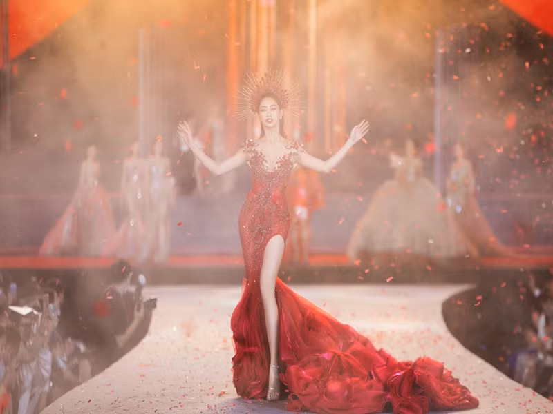 Hoa hậu Lương Thùy Linh là một trong những giám khảo Miss World Vietnam 2022.