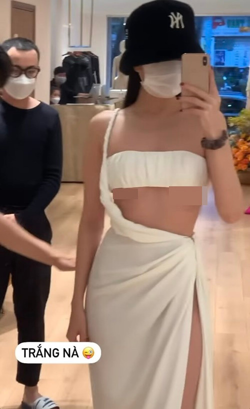 Cu len do kieu nay, Ngoc Trinh day canh gioi ho bao len 