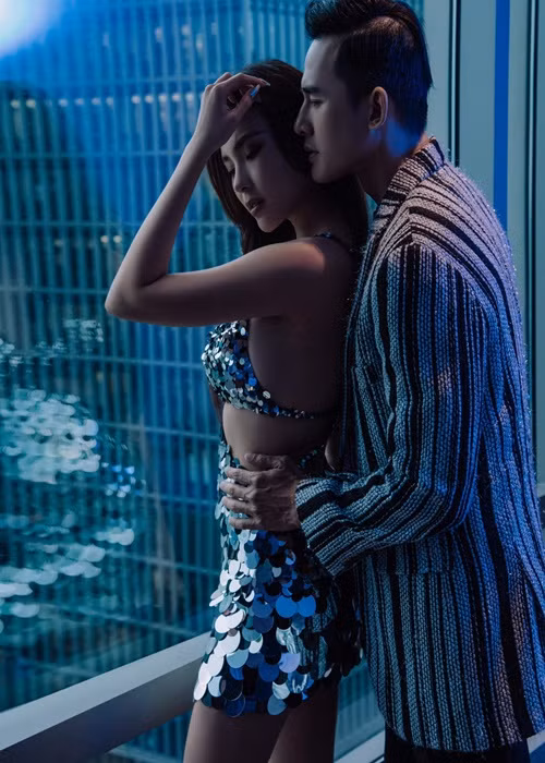 Vợ chồng Thúy Diễm thường xuyên dành cho nhau những lời có cánh.