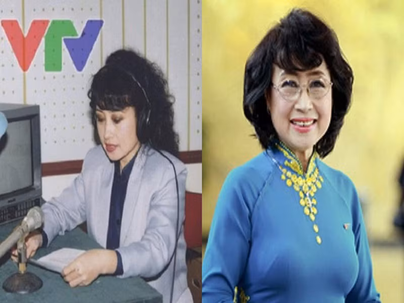 NSƯT Kim Tiến sinh năm 1948. Bà từng thi trượt kỳ thi tuyển phát thanh viên cho Đài Tiếng nói Việt Nam năm 1970 và kỳ thi vào Đài truyền hình Trung ương (VTV hiện nay) năm 1971. Mãi đến năm 1975, nghệ sĩ Kim Tiến mới trở thành phát thanh viên cho VTV. Ảnh: VTV