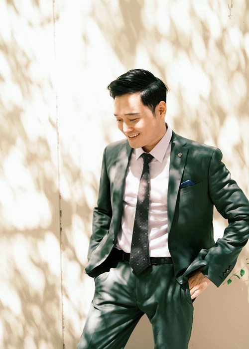 Vẻ lãng tử của Quang Vinh ở tuổi 40 đã “đốn tim” không ít người hâm mộ.