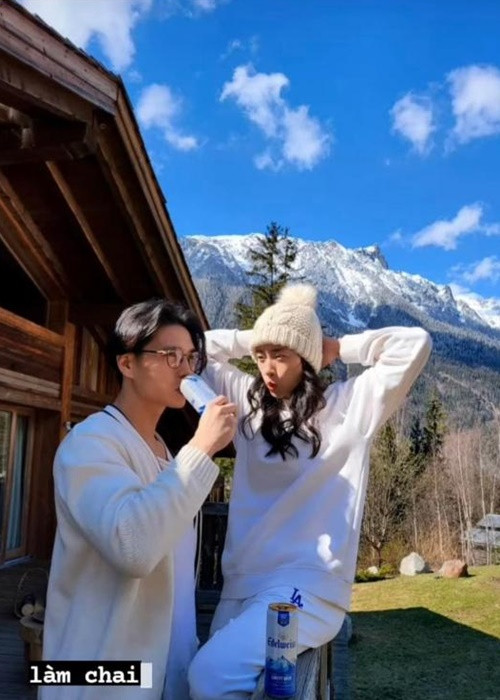 Cặp đôi đính hôn sau khoảng 2 năm hẹn hò. Về kế hoạch kết hôn, cả hai chưa tiết lộ. Ảnh: Công lý và xã hội