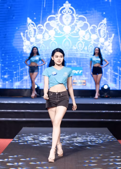 Nguyễn Thục Ngân cũng là thí sinh Miss World Vietnam 2022 sở hữu IELTS 8.0. Ảnh: Fanpage Miss World Vietnam