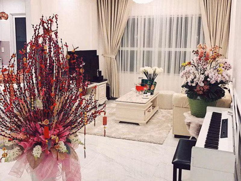 Hồi cuối năm 2016, “bà mẹ nhí” mua căn hộ chung cư cao cấp giá gần 5 tỷ đồng. Ảnh: FBNV